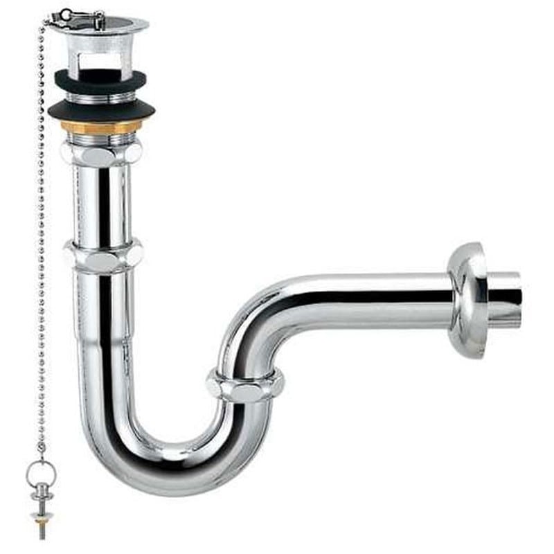 カクダイ 2221520 横穴つきPトラップ #4337-38 1個（ご注文単位1個）【直送品】