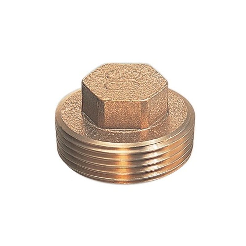 カクダイ 2223223 6168-50 砲金プラグ #6168-50 1個（ご注文単位1個）【直送品】