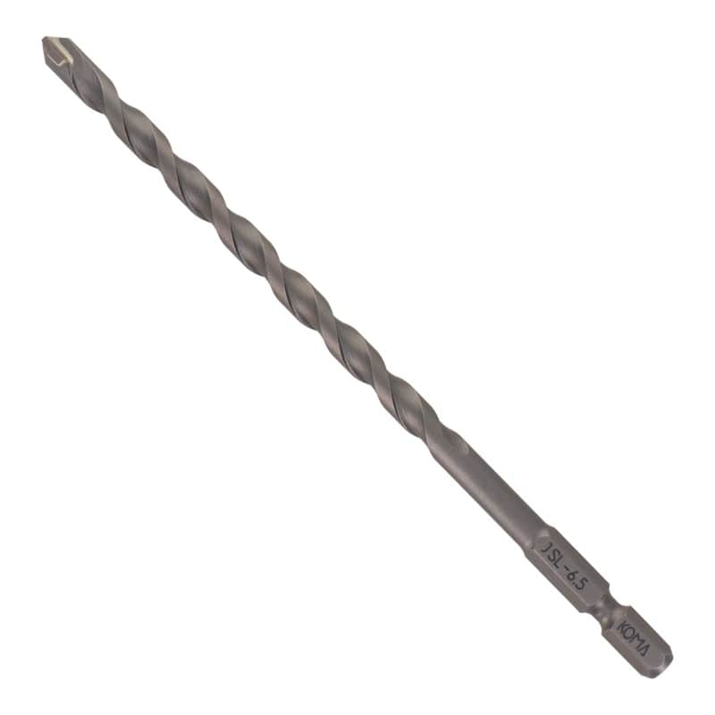 コマドリル 4342948 六角軸振動用充電ドリル ロングタイプ 6.5mm #076752 1個（ご注文単位1個）【直送品】