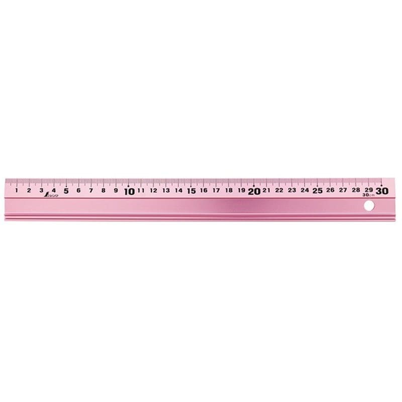 シンワ測定 4101902 65416 アル助 30cm ペールピンク #65416 1個（ご注文単位1個）【直送品】