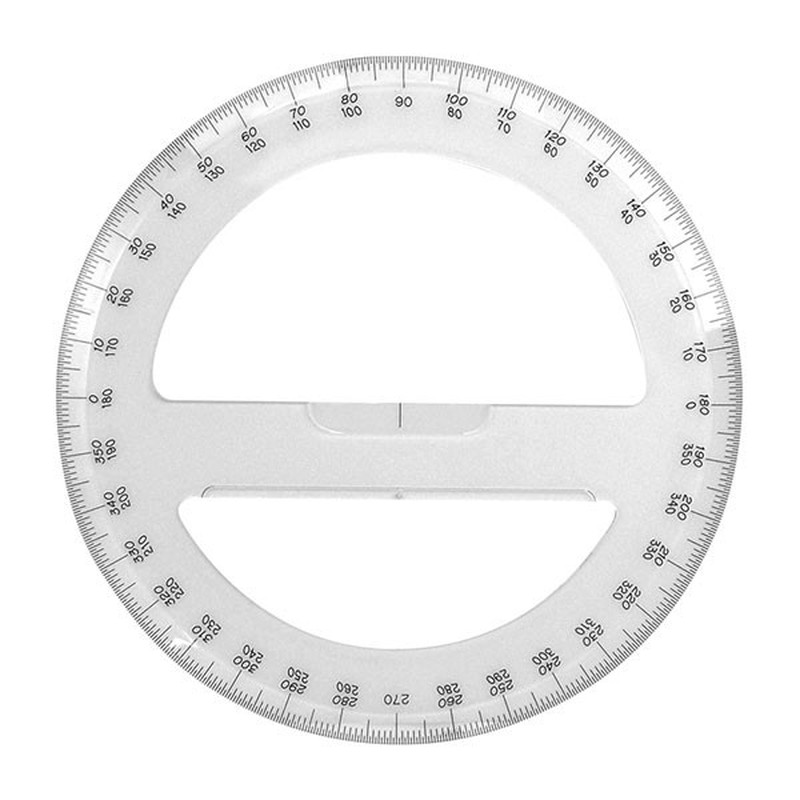 シンワ測定 4101344 74926分度器360°15全円 #74926 1個(ご注文単位1個)【直送品】