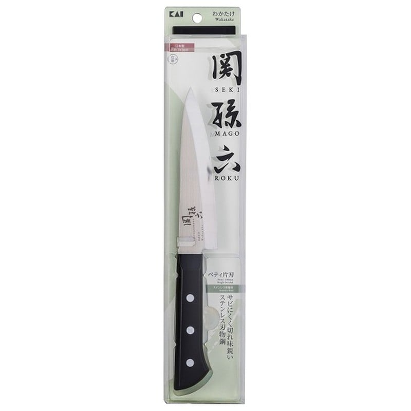 貝印 2041439 関孫六 わかたけ ペティ片刃150mm 000AB5418 1個(ご注文単位1個)【直送品】