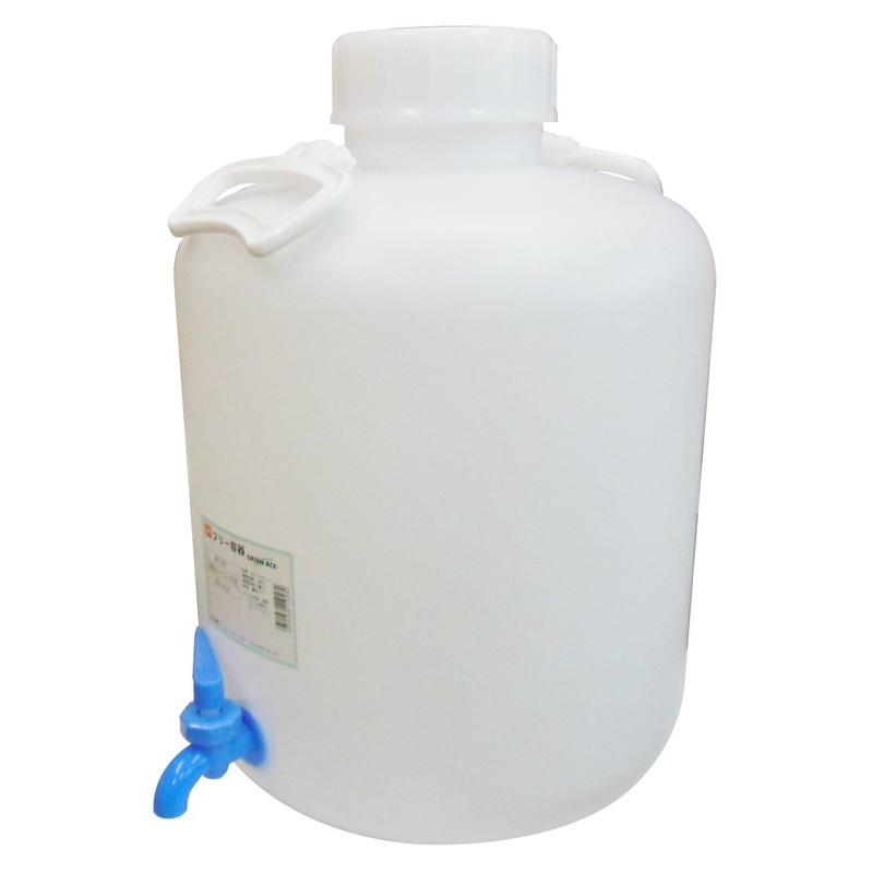 三共コーポレーション 4341877 丸型タンクコック付き 20L #526573 1個(ご注文単位1個)【直送品】