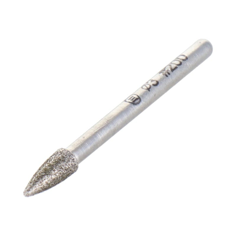 三共コーポレーション 4343193 ダイヤモンドロータリーバー 円錐砲弾型 4mm #000726 1個(ご注文単位1個)【直送品】