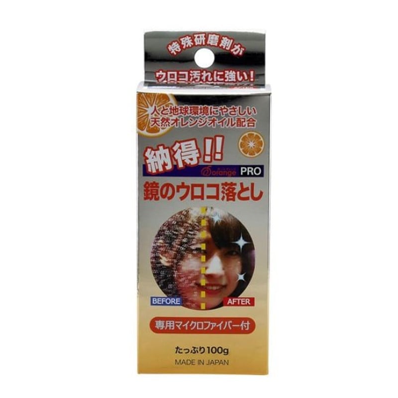 三共コーポレーション 4352074 ドーイチあっ とオレンジプロ鏡ウロコ落とし100g 1個(ご注文単位1個)【直送品】