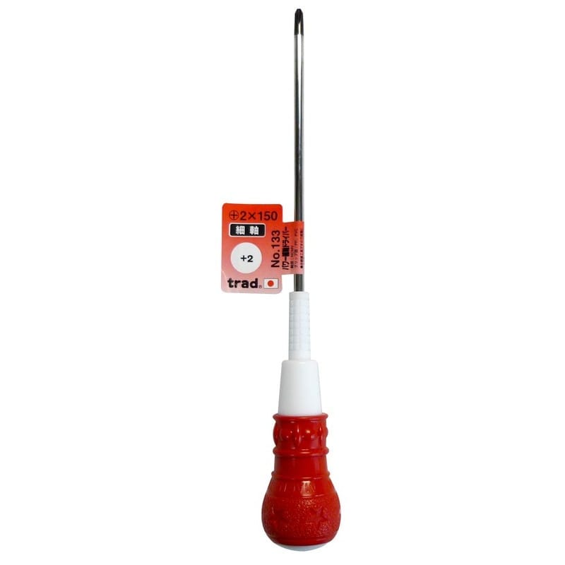 三共コーポレーション 434453 パワードライバー 細軸 +2×150 225mm #133 1個(ご注文単位1個)【直送品】