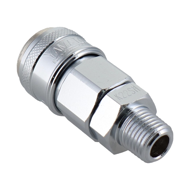 三共コーポレーション 4342831 エアー用ワンタッチソケット R1/4テーパーオネジ #714042 1個（ご注文単位1個）【直送品】