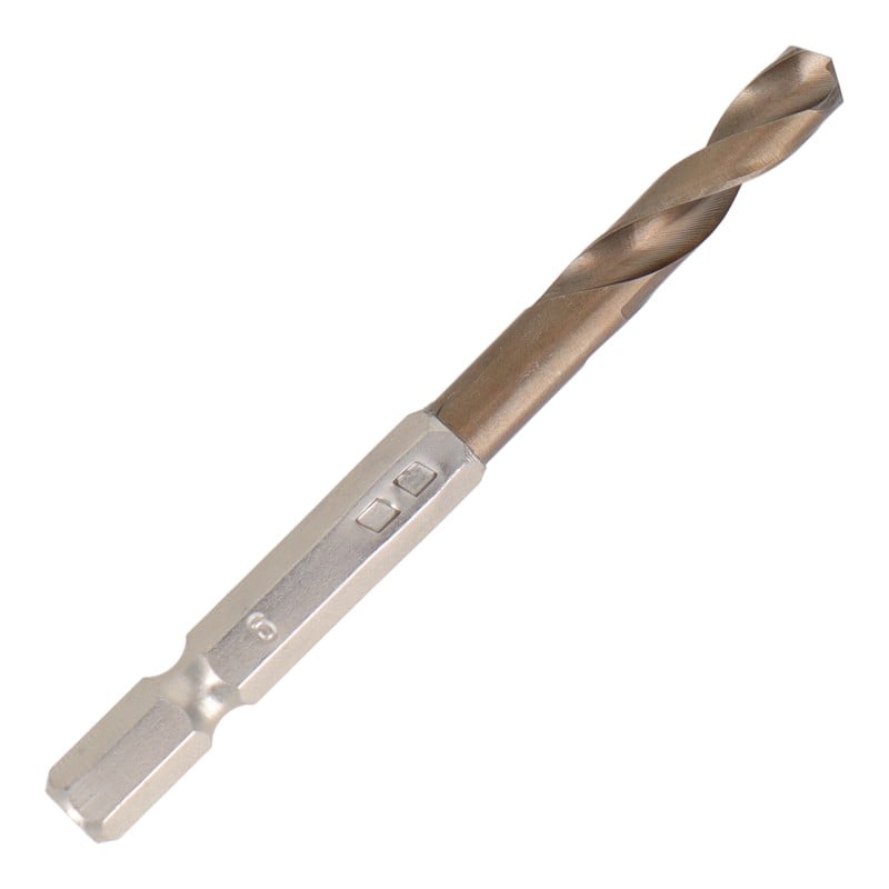 三共コーポレーション 434283 六角軸ショートコバルトドリル 6.0mm #819539 1個（ご注文単位1個）【直送品】