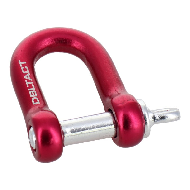 三共コーポレーション 4071260 U字環 軽量アルミ φ6mm レッド #360503 1個（ご注文単位1個）【直送品】