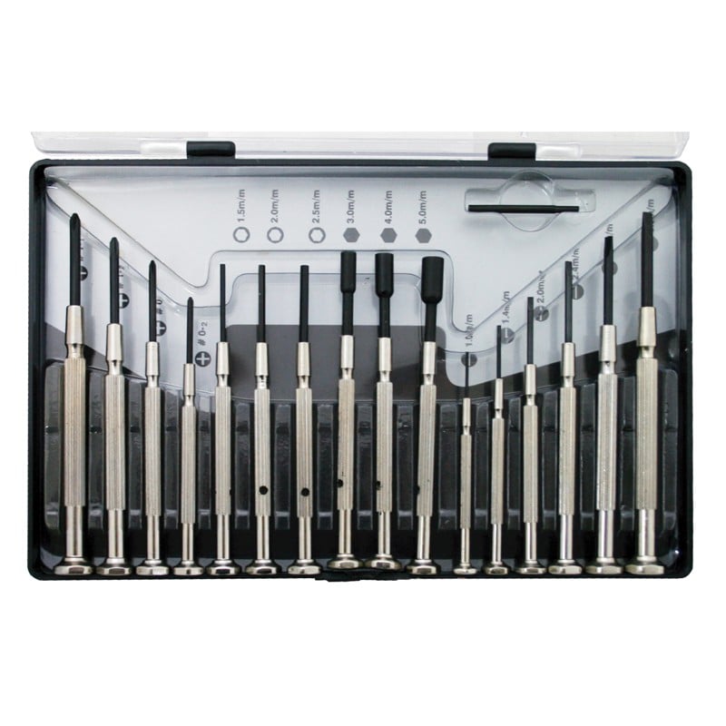 豊光 438181 16PC. 精密ドライバーセット AL-1600 1個（ご注文単位1個）【直送品】