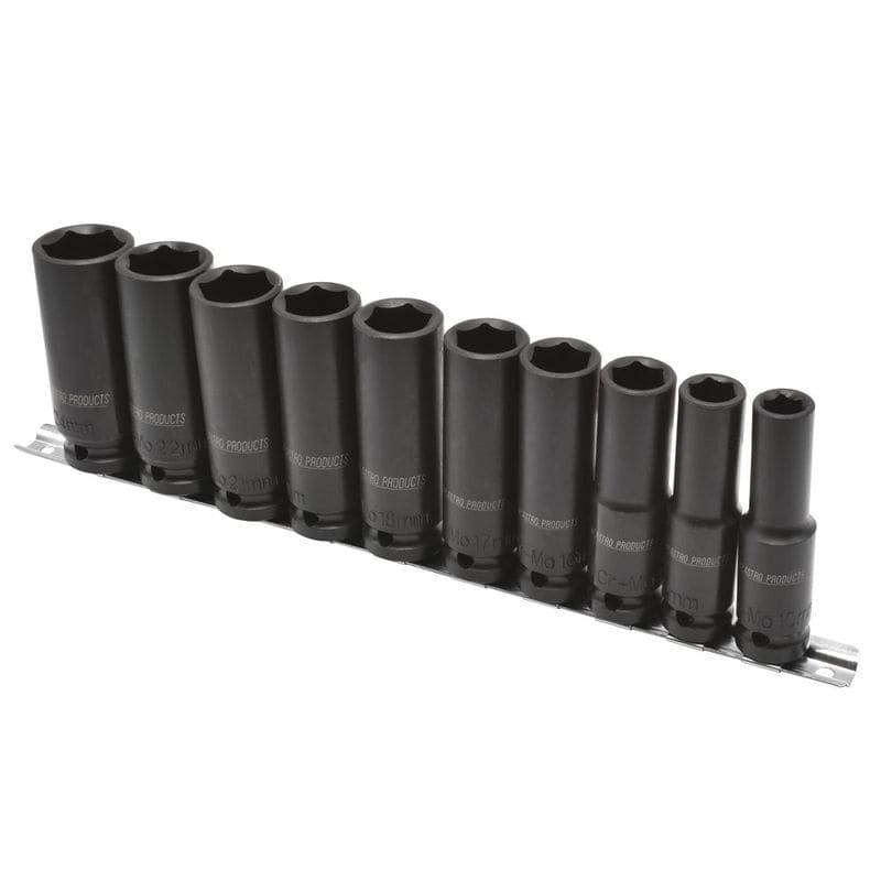 ワールドツール アストロプロダクツ AP 1/2DR インパクトディープソケット 10個組 2002000028969(ご注文単位1セット)【直送品】