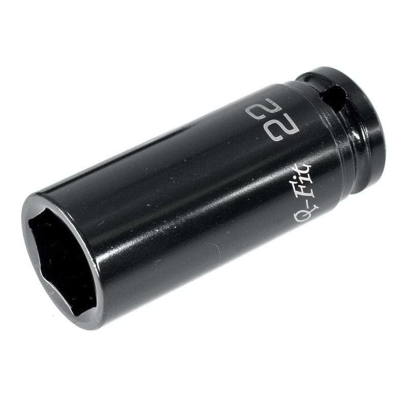 ワールドツール アストロプロダクツ AP Q-Fit 1/2DR インパクトディープソケット 22mm 2002000034045（ご注文単位1個）【直送品】