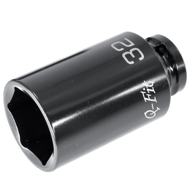ワールドツール アストロプロダクツ AP Q-Fit 1/2DR インパクトディープソケット 32mm 2002000034083（ご注文単位1個）【直送品】