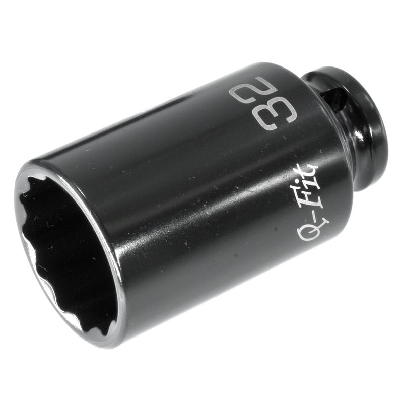 ワールドツール アストロプロダクツ AP Q-Fit 1/2DR 32mm インパクトディープソケット 12角 2002000034113（ご注文単位1個）【直送品】