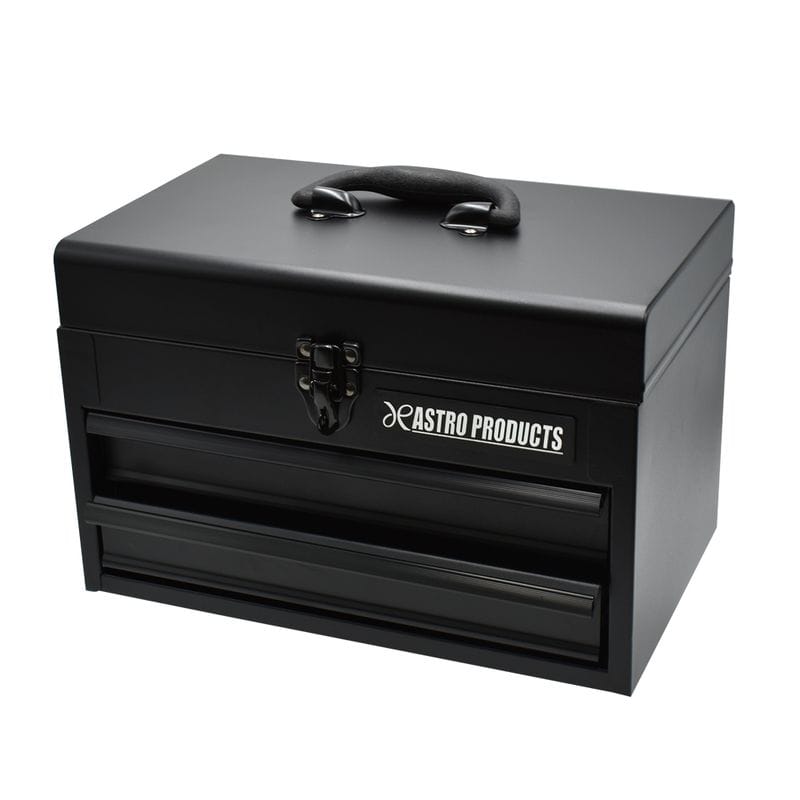 ワールドツール アストロプロダクツ AP コンパクトツールボックス 2段 マットブラック CTB142 2003000011425(ご注文単位1パック)【直送品】