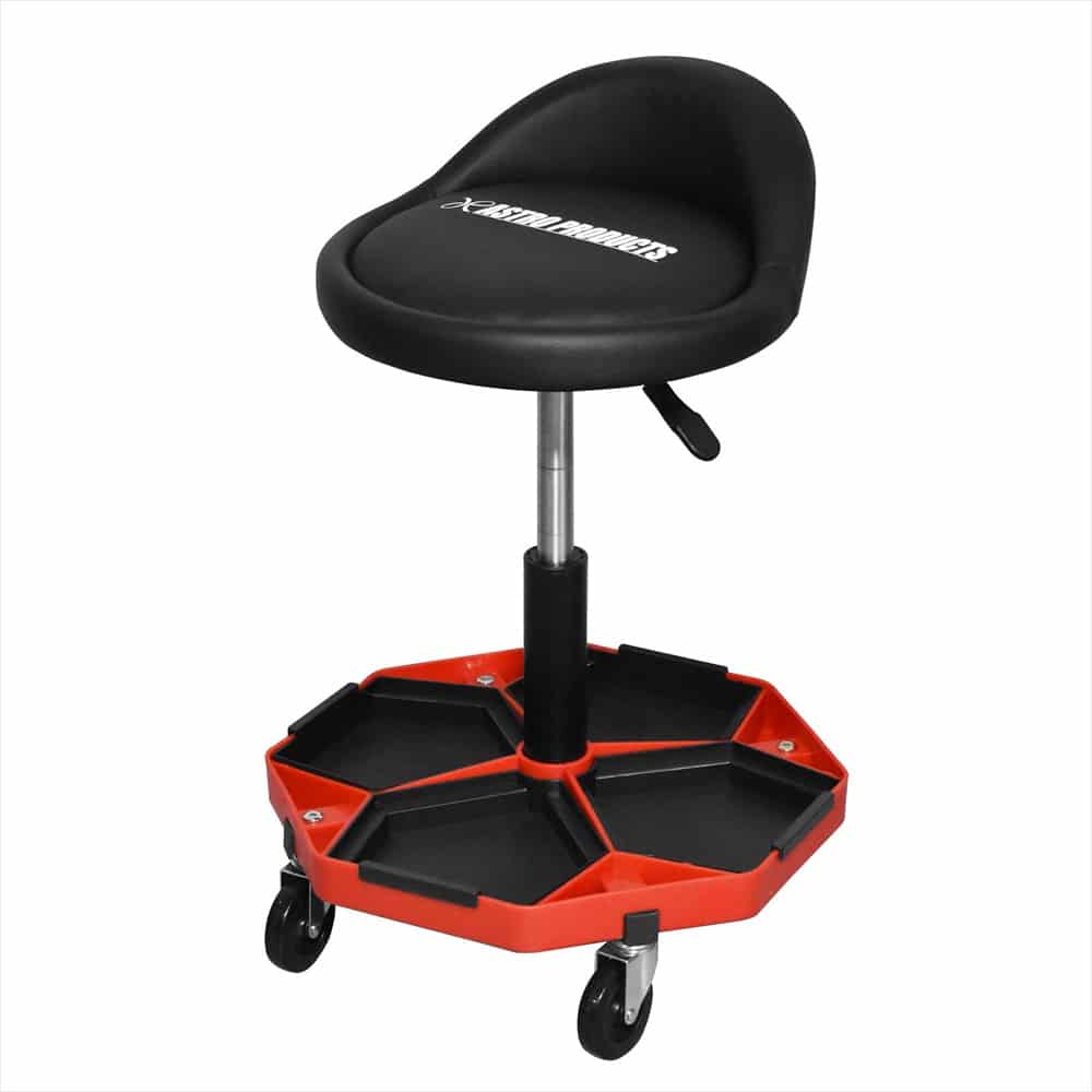 ワールドツール AP ローラーシート バックレスト付 1個（ご注文単位1個）【直送品】