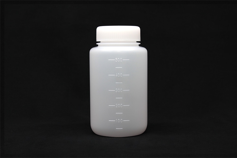 JK-ボトル広口 白 500mL 1本 (ご注文単位1本)【直送品】