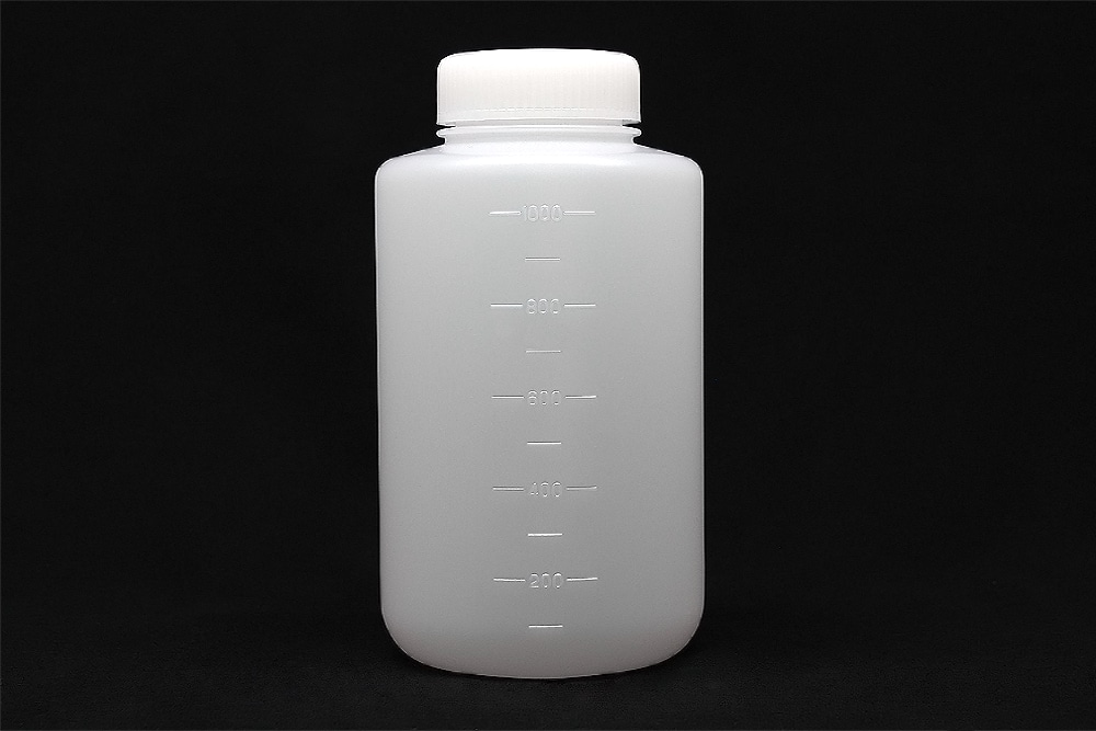 JK-ボトル広口 白 1L 1本 (ご注文単位1本)【直送品】