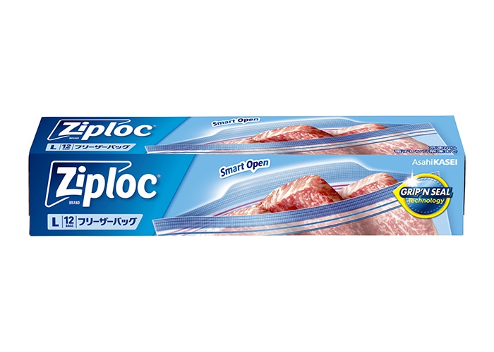 中止品番 Ｚｉｐｌｏｃ　フリーザーバッグ　Ｌ　１２枚入 1個 (ご注文単位1個)【直送品】