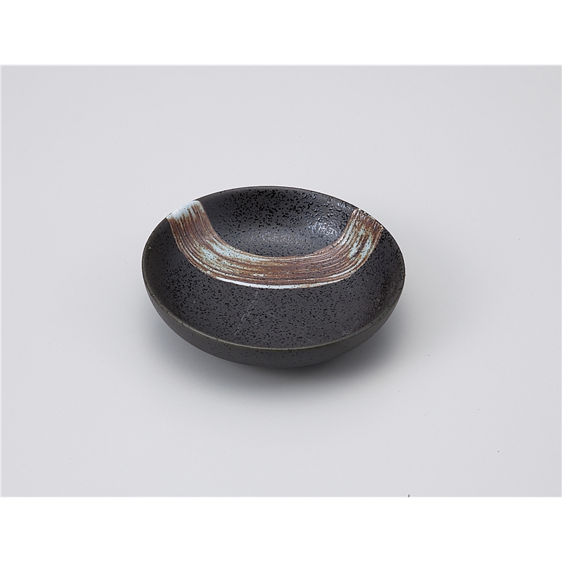 古林陶器 小皿 清流天目2.8皿 1118460161 1個（ご注文単位1個）【直送品】