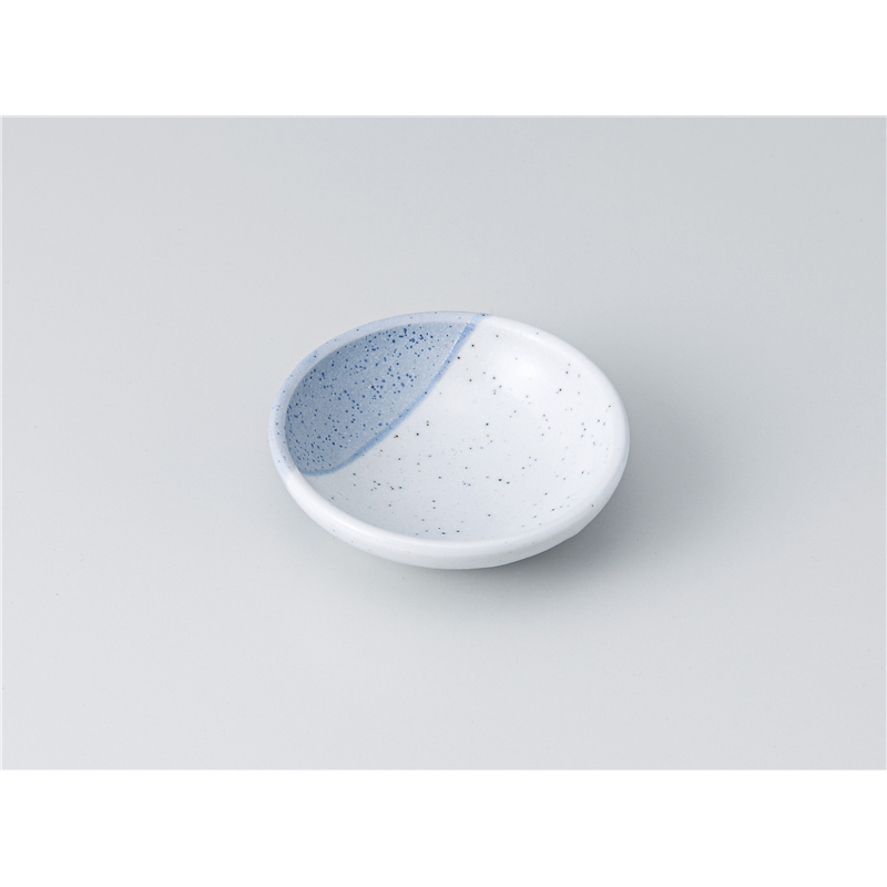 古林陶器 小皿 白御影水色8.3cm小皿 1317220324 1個（ご注文単位1個）【直送品】
