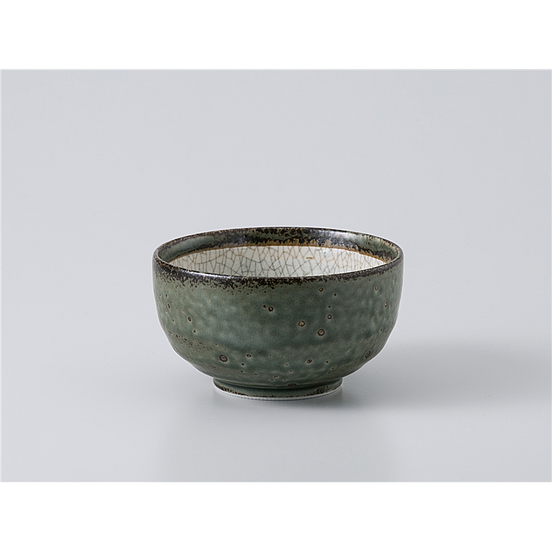 古林陶器 小丼 うず刷毛貫入4.1多用丼うぐいす 1134040208 1個（ご注文単位1個）【直送品】