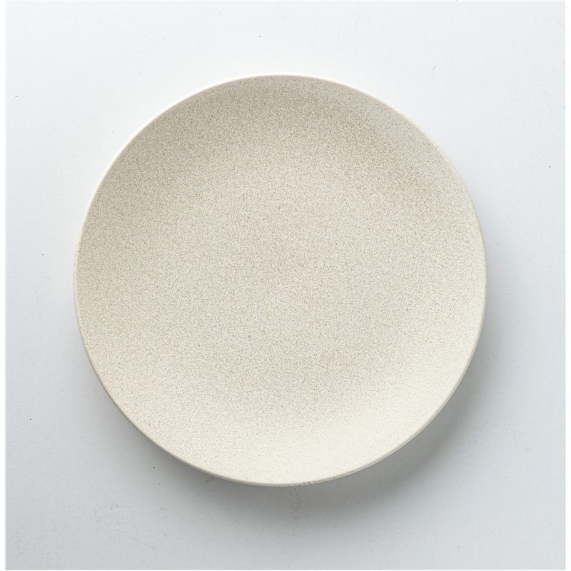 古林陶器 モダンスタイルプレート snow(生成) 27cmプレート 1342230163 1個(ご注文単位1個)【直送品】