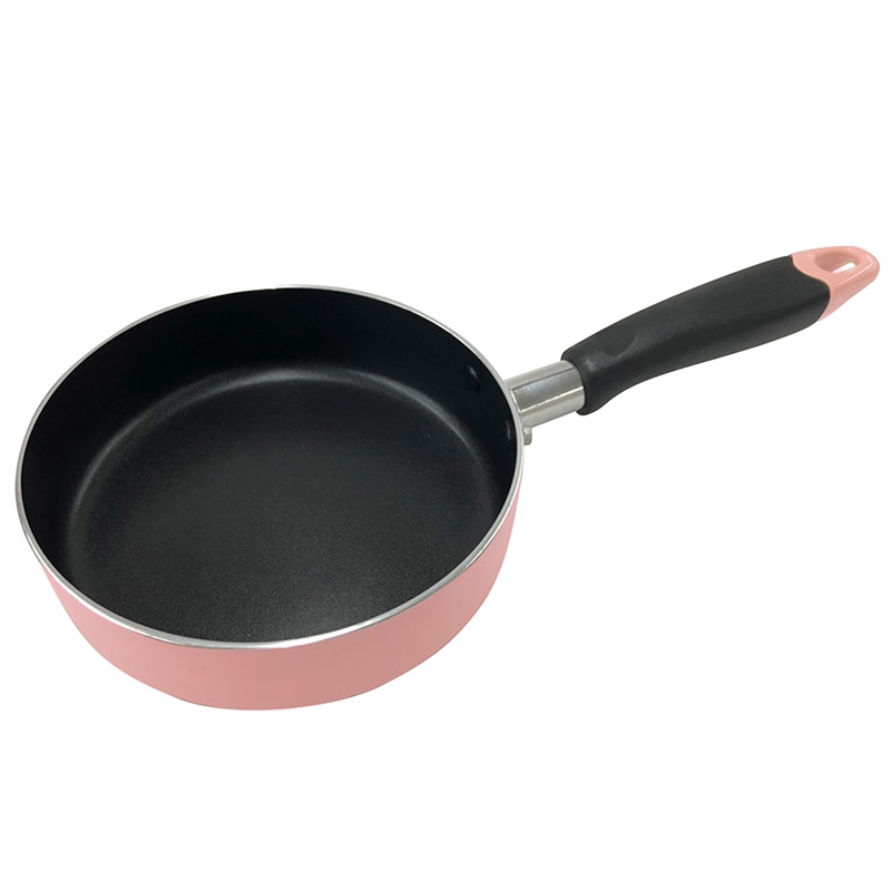 中山福 フライパン カリーノ IH対応 16cm ピンク NQ-0097 1個（ご注文単位1個）【直送品】
