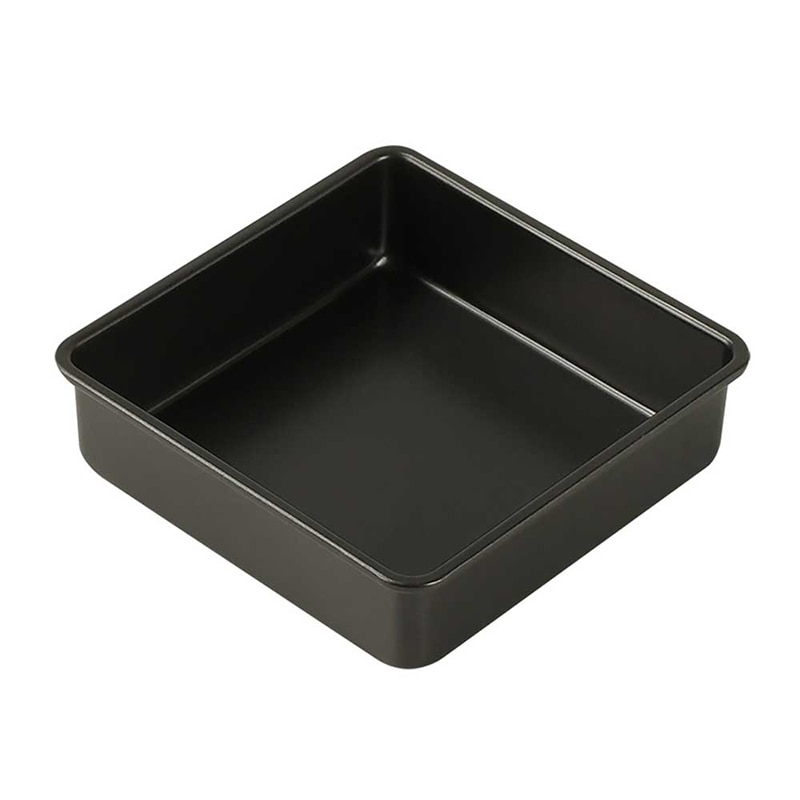 リバティコーポレーション シリコーン加工スクエアケーキ焼型 15cm LD-524 1個(ご注文単位1個)【直送品】