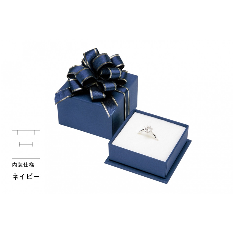 トップウェル FL7314 リング・ピアス ・ペンダント ネイビー/1個（ご注文単位12個）【直送品】