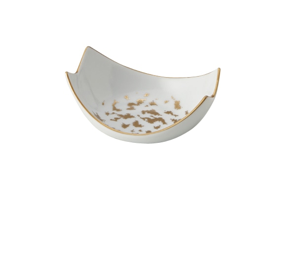 丸モ高木陶器 金彩笹舟小付 5A177-35 1個（ご注文単位1個）【直送品】