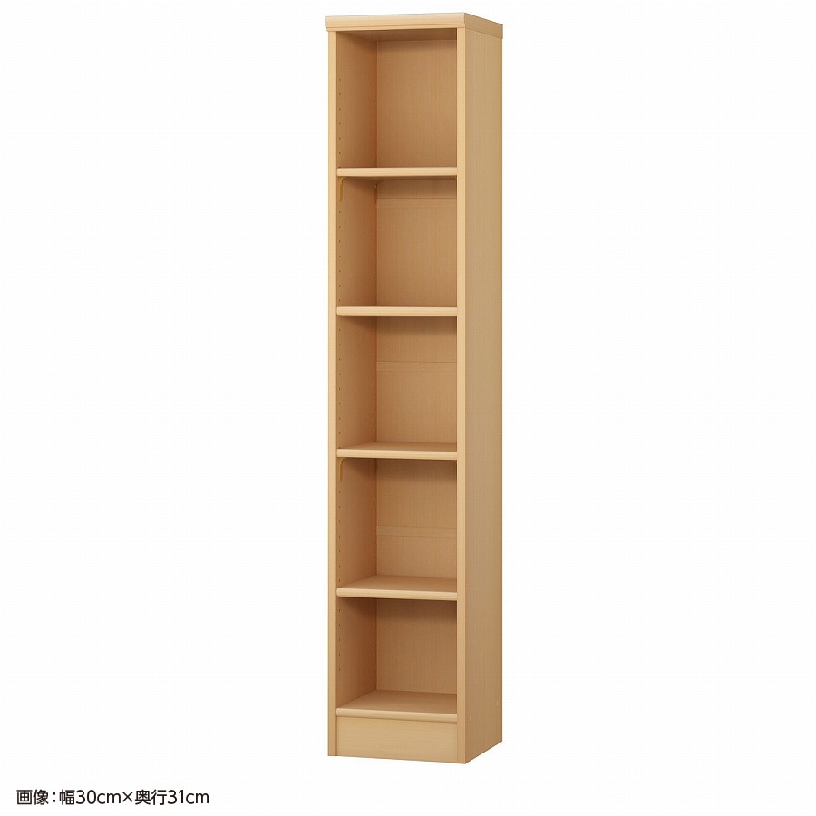 大洋 オーダーシェルフ ペアナチュラル NCオーダー1530 SR PN 幅300×奥行250×高さ1499(mm) 1台（ご注文単位1台）【直送品】
