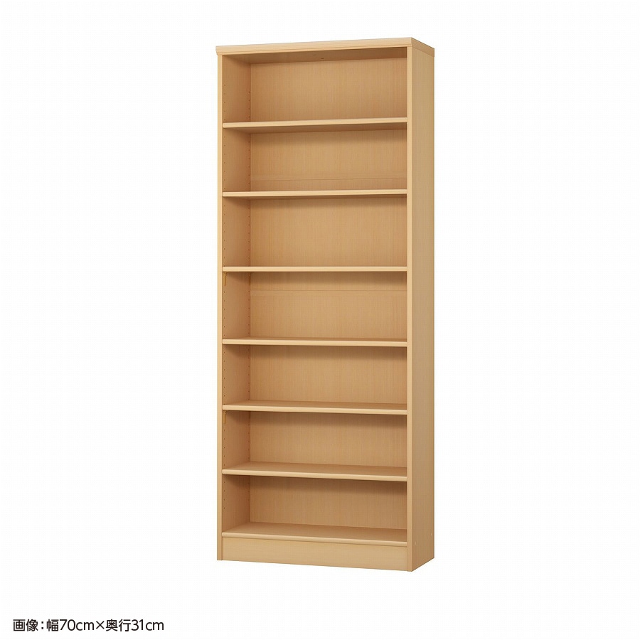 大洋 オーダーシェルフ ペアナチュラル NCオーダー1870 SR PN 幅700×奥行250×高さ1780(mm) 1台（ご注文単位1台）【直送品】
