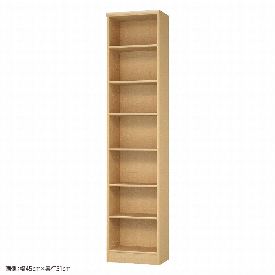 大洋 オーダーシェルフ ペアナチュラル NCオーダー2040 SR PN 幅400×奥行250×高さ2000(mm) 1台（ご注文単位1台）【直送品】