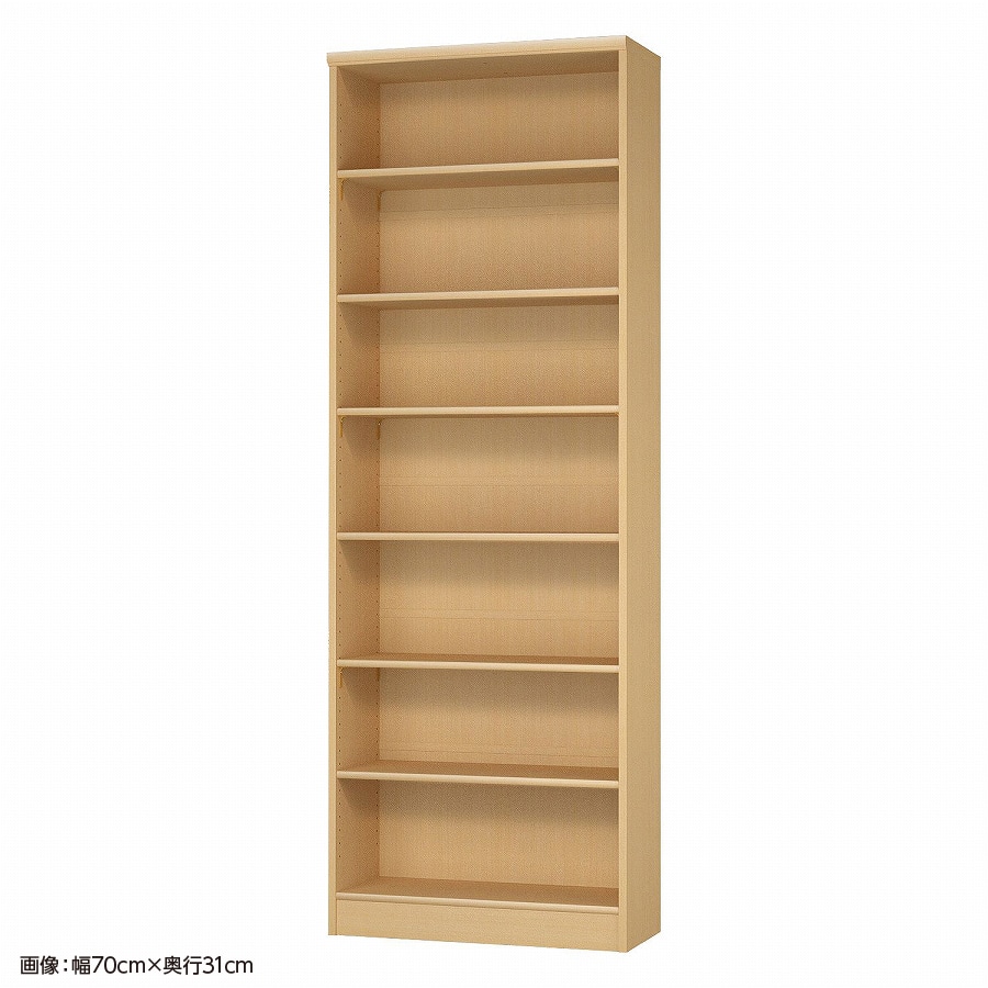 大洋 オーダーシェルフ ペアナチュラル NCオーダー2070 SR PN 幅700×奥行250×高さ2000(mm) 1台（ご注文単位1台）【直送品】