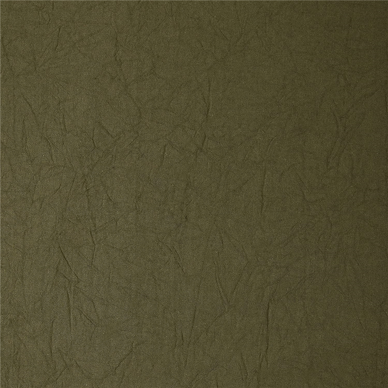コスモテキスタイル シーチングハンドワッシャー 無地 シワ加工 カーキ 巾約110cm×2m切売カット AD2678-258-2M 1枚（ご注文単位1枚）【直送品】