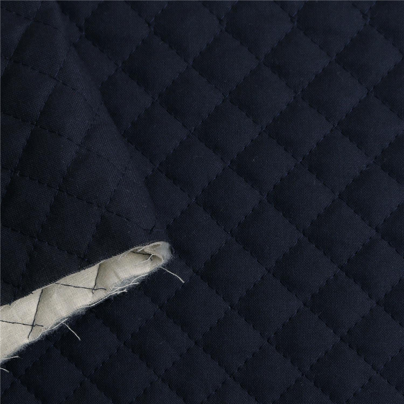 コスモテキスタイル キルティング生地 無地 巾85cm×3m切売カット 紺 AQ10000-266-3M 1枚（ご注文単位1枚）【直送品】