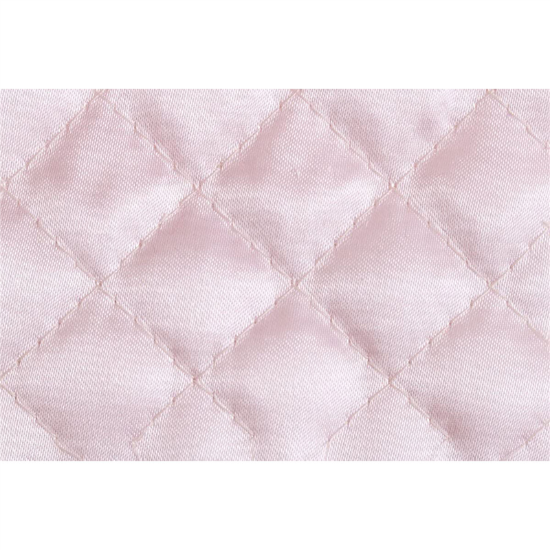 コスモテキスタイル サテンキルティング生地 巾110cm×6m切売カット 薄ピンク AQ1500-2-6M 1枚(ご注文単位1枚)【直送品】