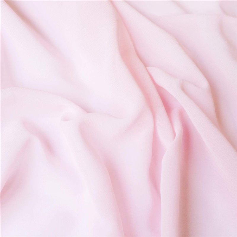コスモテキスタイル シフォン 布地 服地 巾約112cm×3m切売カット ピンク DDD7572-33-3M 1枚(ご注文単位1枚)【直送品】