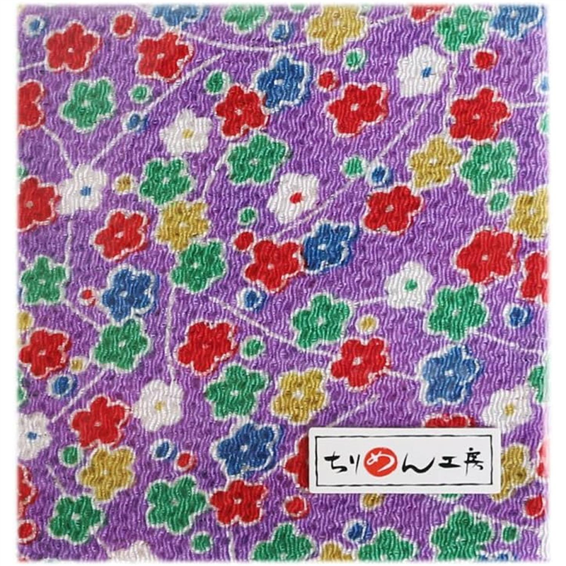 花柄 紫