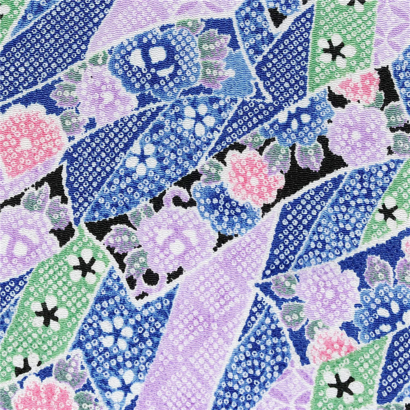 花柄 黒系