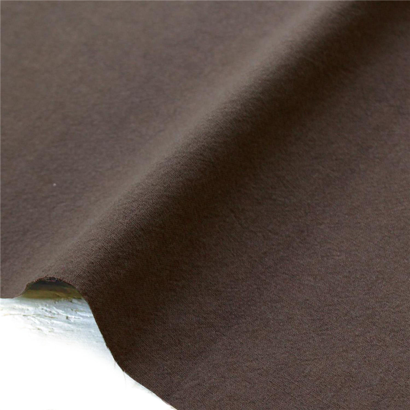 日本紐釦貿易 万葉木綿 無地 布 巾約110cm×9m切売カット G/チョコ NCM89390 1枚（ご注文単位1枚）【直送品】