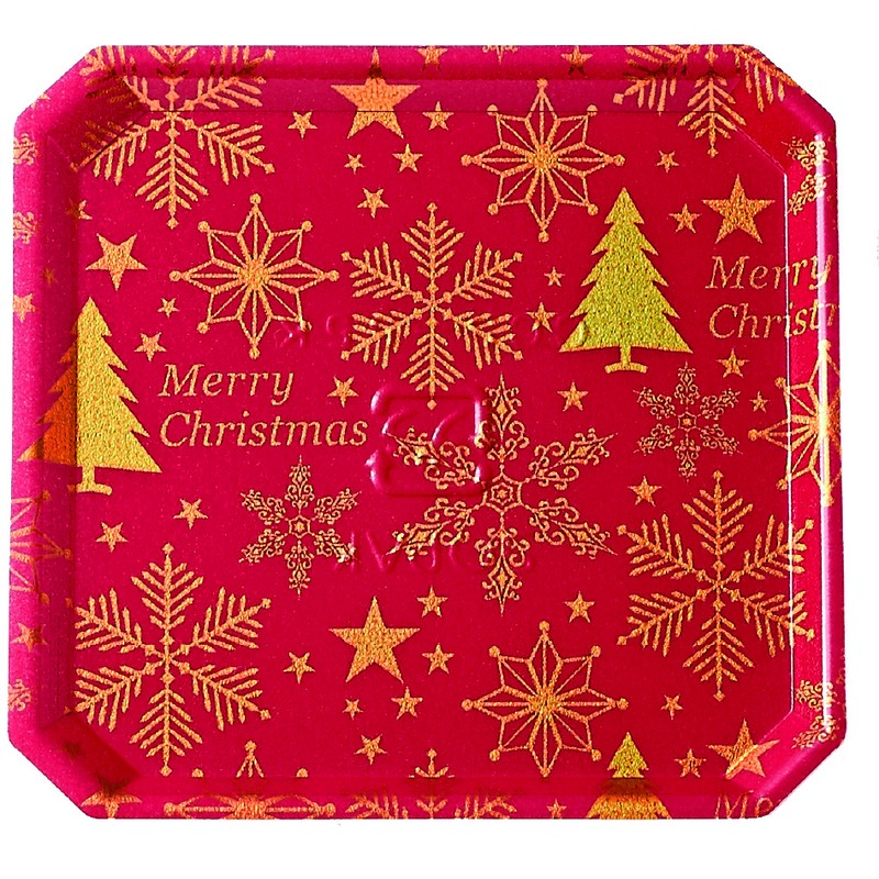 木村アルミ箔 CCS-65K クリスマスレッド 100枚／1袋（ご注文単位5袋）【直送品】