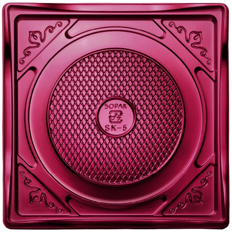 木村アルミ箔 SK-4Wボルドー 100枚／1袋（ご注文単位2袋）【直送品】