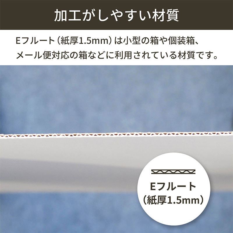 板ダンボール 片面白 A2 594×420mm 20枚入 1セット(ご注文単位1セット)【直送品】