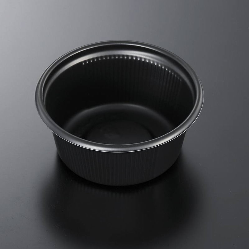 中央化学 丼容器 SDキャセロ 本体 IM150-66 BK 50枚/袋（ご注文単位8袋）【直送品】
