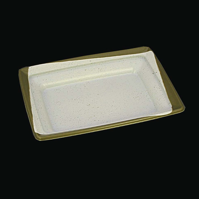 中央化学 惣菜容器 CT沙楽 IK20-15 睦DBR 身 50枚/袋（ご注文単位8袋）【直送品】