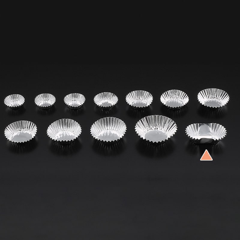 大黒工業 S7372 ホイルケース小判8号 500枚/袋(ご注文単位1袋)【直送品】
