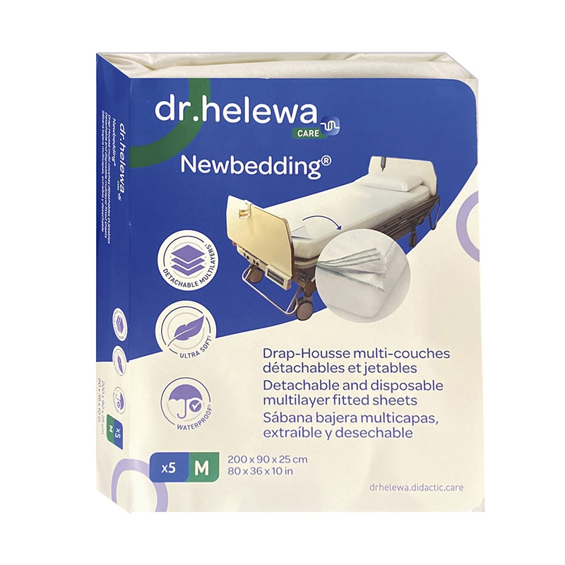 はがせる使い捨てボックスシーツ 5層 NBED905 12個/箱(ご注文単位1箱)【直送品】