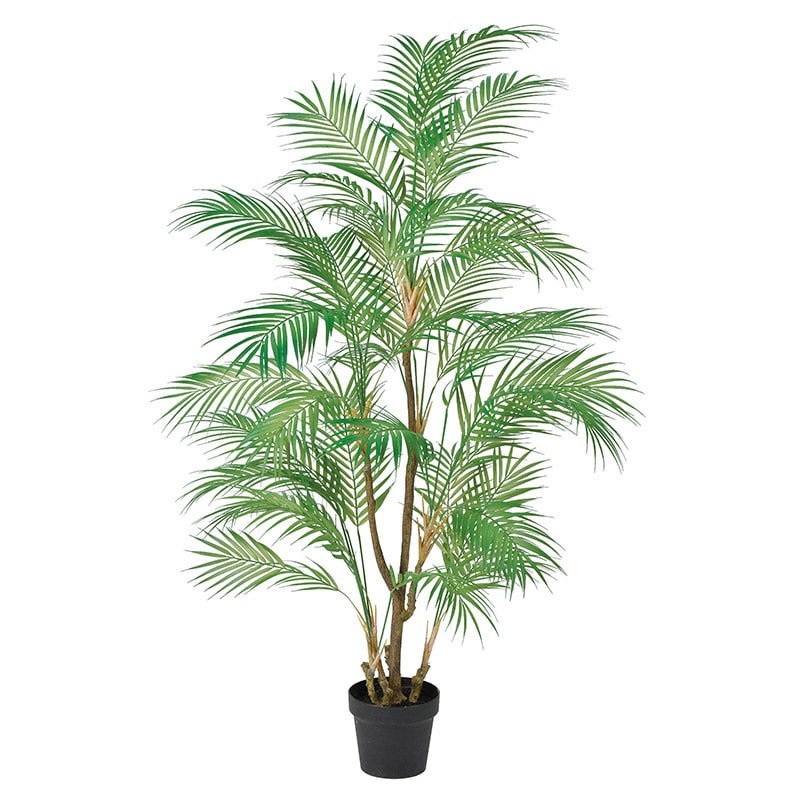 アスカ商会 造花・観葉植物 A-50968 パーム #051A グリ-ン ポット付 1本(ご注文単位1本)【直送品】
